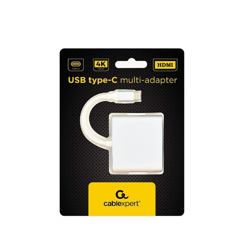 Image secondaire de Hub USB-C 3 Ports GEMBIRD A-CM-HDMIF-02-SV Argenté
