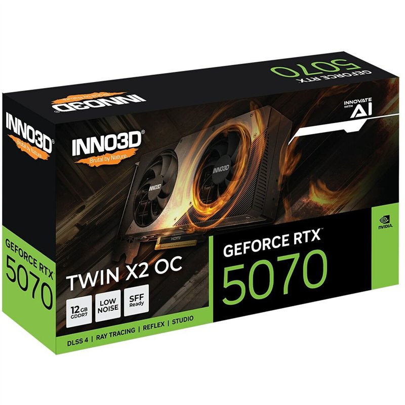 Image secondaire de Carte Graphique INNO3D N50702-12D7X-195064N nvidia geforce rtx 5070 12 GB