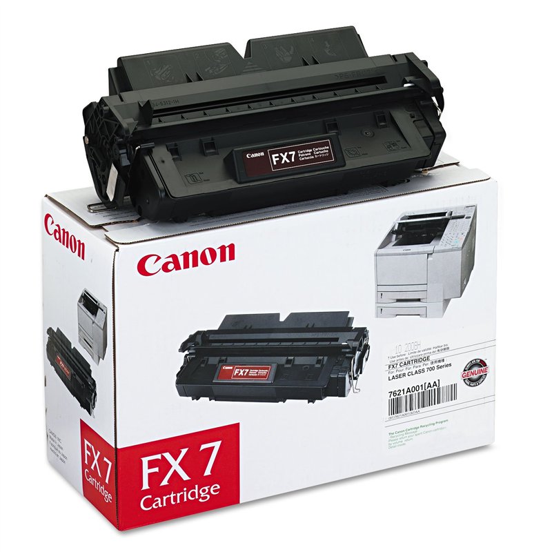 Canon FX7 (FX-7) Toner, 4500 Page-Yield, Noir