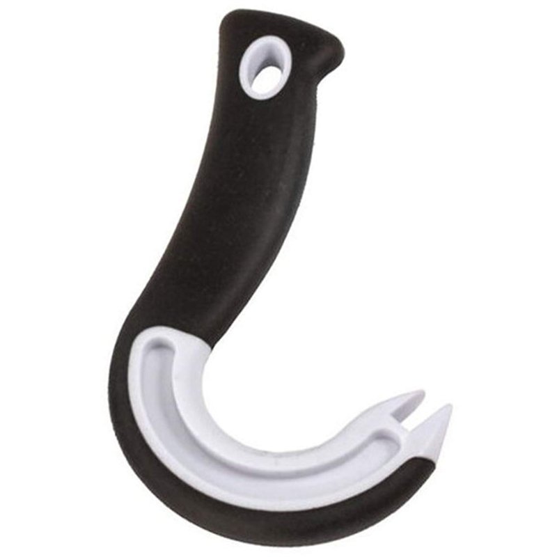 Image secondaire de Jokari Ouvre-boîte Ultimate Easy à anneau ouvert, paquet de 3 par. La poignée en caoutchouc antidérapante durable facilite l'ouverture des boîtes