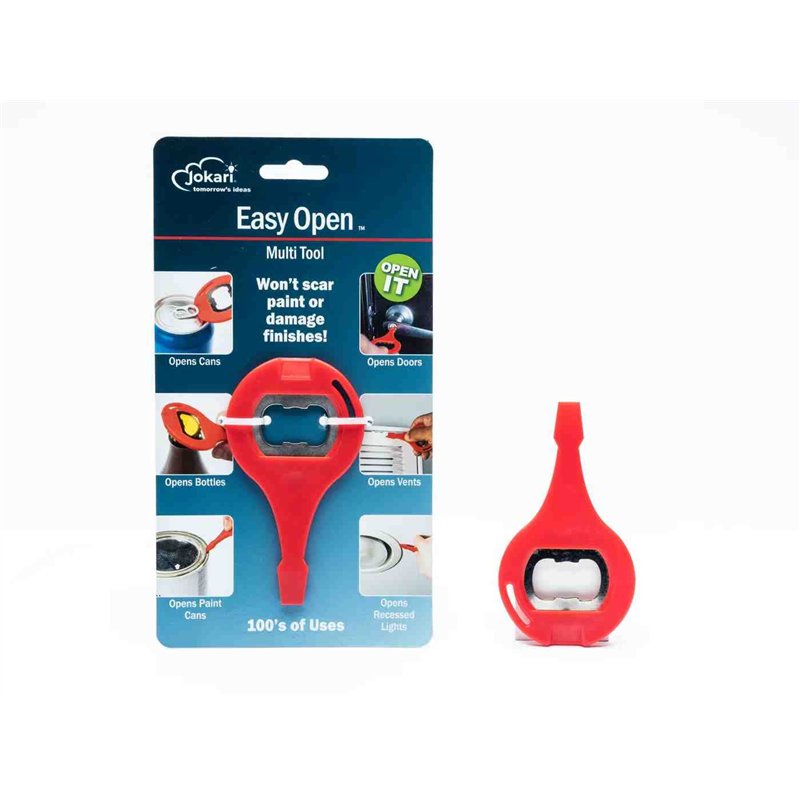 Jokari Outil universel facile à ouvrir pour boissons, canettes de peinture, fixations ménagères et plus encore. Cales de gadgets