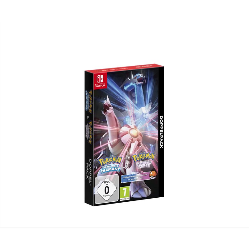NINTENDO Game Pokémon Brilliant Diamond & Shining Pearl Bundle Allemand, Anglais, Espagnol, Français, Italien Switch