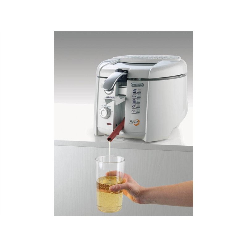 Image secondaire de Delonghi F28311 Friteuse 1800 W 1 kg 1.2 L- Système Easy Clean, Blanc