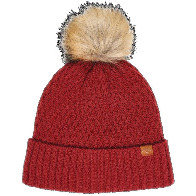 Callaway Golf Callaway Golf Bonnet avec Pompon, pour Femme (Édition 2022)