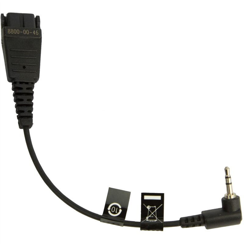 Image secondaire de Jabra 8800-00-99 Câble Noir