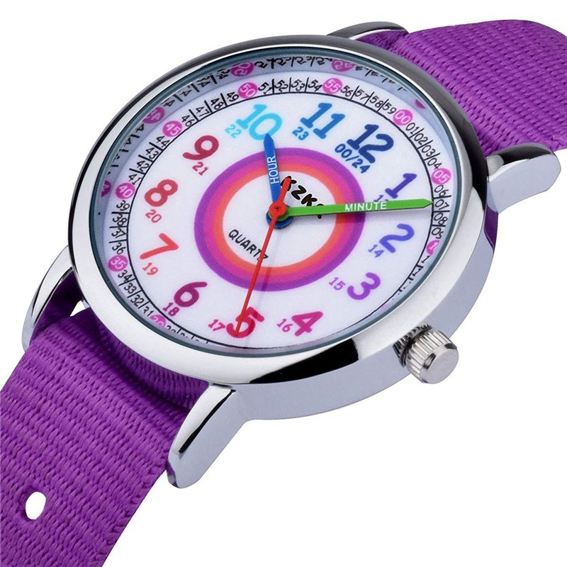 Image secondaire de Zeiger Montre Enfant Fille Montre Fille Montre d'enfant Fille Montre de Sport pour Enfant Fille resine Montre Enfant Montre Garc