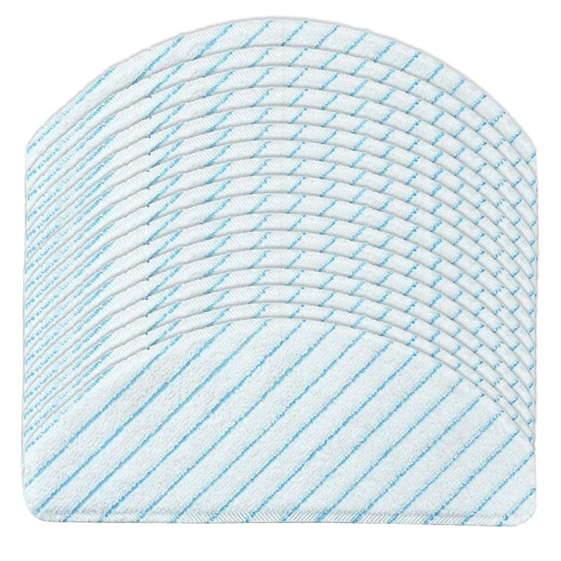 Lot de 50 Chiffons, serpillères jetables Solides pour Ecovacs Deebot Ozmo N8 Pro +/T8 Max/T9 AIVI/T8 +/N8 Pro/T8 AIVI/ N8/T9 +Ro