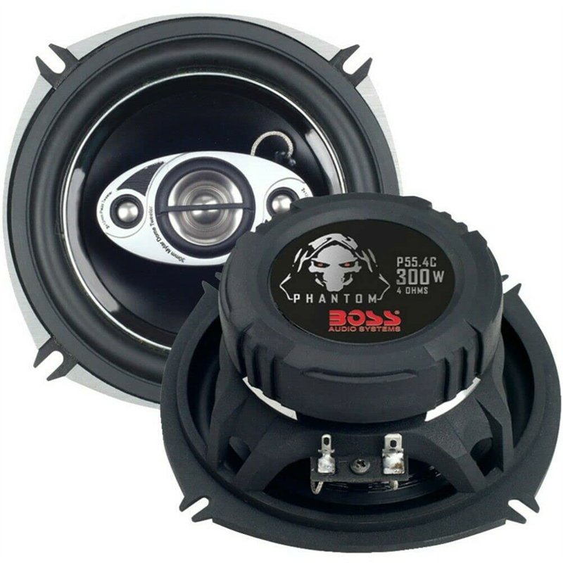 Speaker 2 Haut-parleurs Compatible avec Boss Audio Systems P55.4C système 4 Voies 13 cm 5.25po 150 Watts rms 300 Watts Max sensi