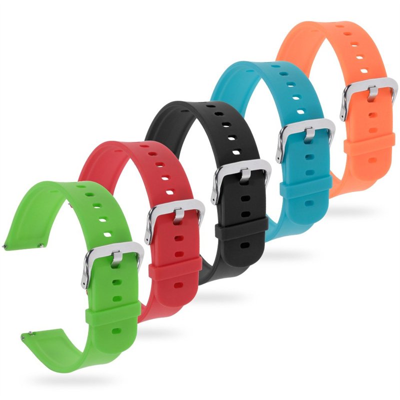 Zacro 5pcs Sangle pour Montres de Rechange Universel 20 mm, Bracelet de Rechange réglable coloré étanche pour Xiaomi huami amazf