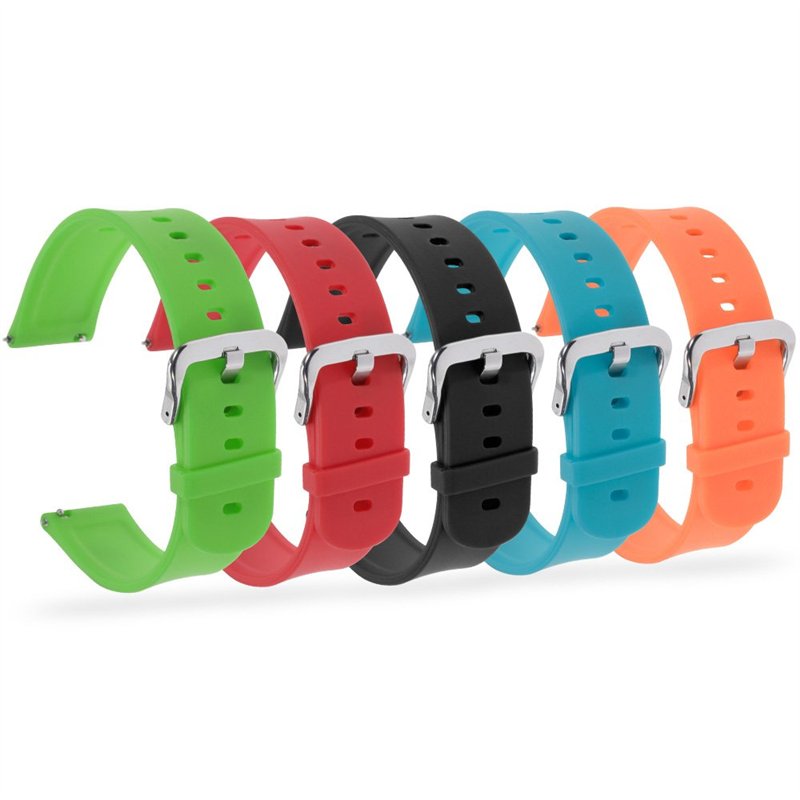 Image secondaire de Zacro 5pcs Sangle pour Montres de Rechange Universel 20 mm, Bracelet de Rechange réglable coloré étanche pour Xiaomi huami amazf