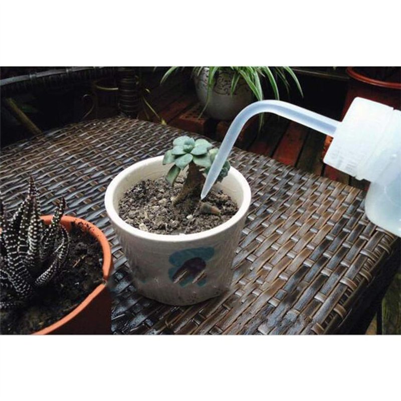 Image secondaire de 3 Pcs 250 ML Arrosoir, Plastique De SéCurité Squeeze Bouteille D'Arrosage Outils pour Plantes Artificielles Petite Pot Plantes e