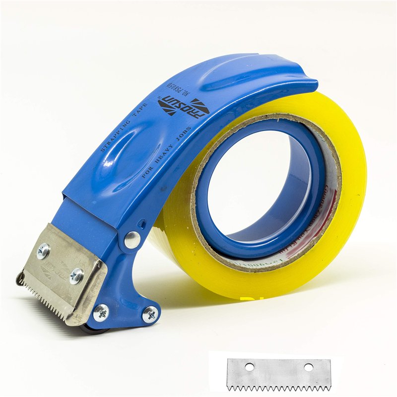 Prosun Pistolet Dévidoir de Ruban Adhésif 50mm (2 Pouces), Dévidoir Manuel pour ruban adhésif d'emballage, TG02, Bleu