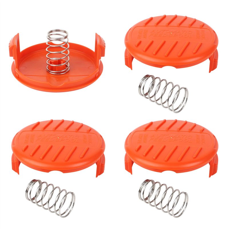Fumanduo 4pcs Couvercle De Coupe-Bordure, Capuchon De Bobine De Rechange Couvercle De Bobine De Remplacement Bobine De Coupe-Cou