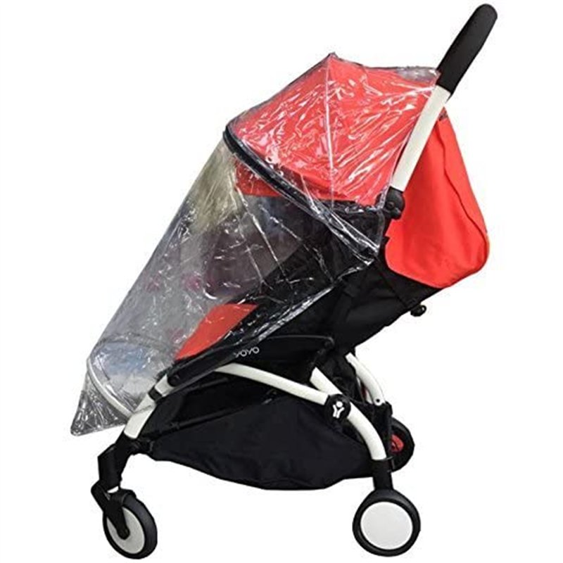 Image secondaire de Universel Habillage Pluie Poussette Yoyo & Yoyo2 de Babyzen Norme EN 71 Pack Yoyo 6m+ (6 Mois) - Transparent