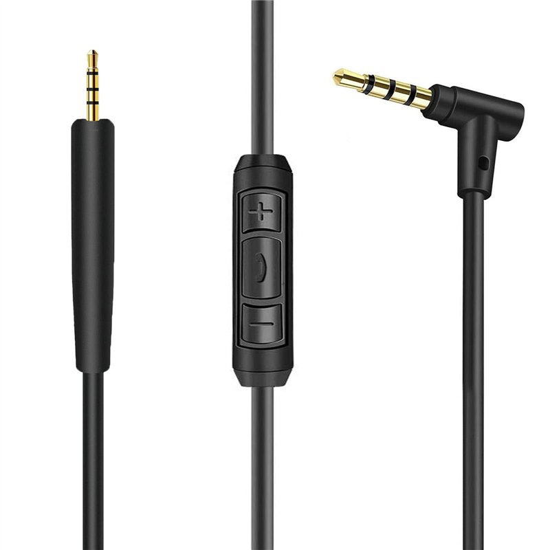 BINGLE Câble audio de rechange pour casque Bose 700 700 UC, QuietComfort 25, QuietComfort 35II, OE2, OE2i, On-Ear 2, Câble de Re