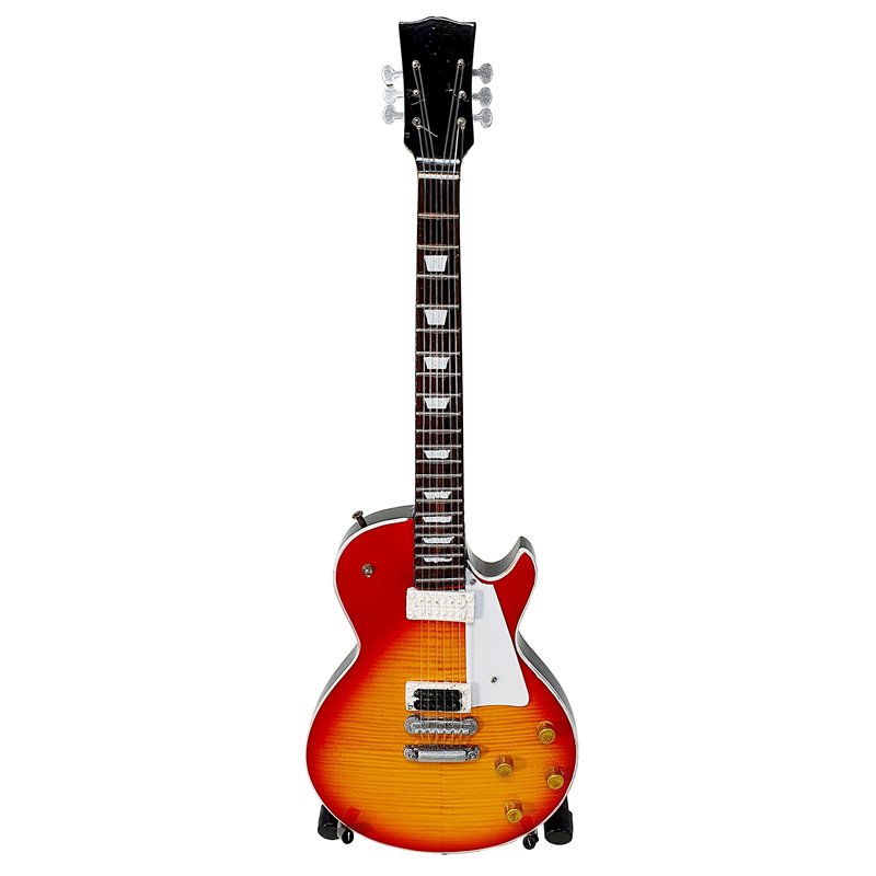 Mini guitare électrique Gibson JIMMY PAGE LED ZEPPELIN MGT-2035 Cadeau pour musiciens échelle 1:4 - RocKMUSIC ESPAGNE