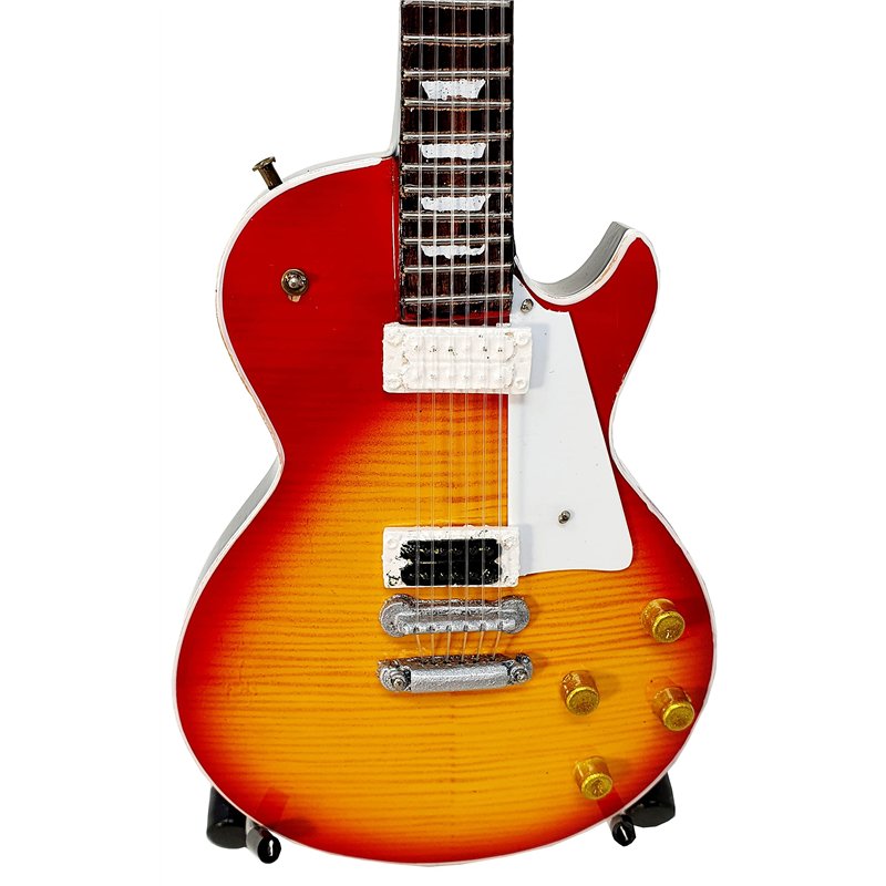 Image secondaire de Mini guitare électrique Gibson JIMMY PAGE LED ZEPPELIN MGT-2035 Cadeau pour musiciens échelle 1:4 - RocKMUSIC ESPAGNE