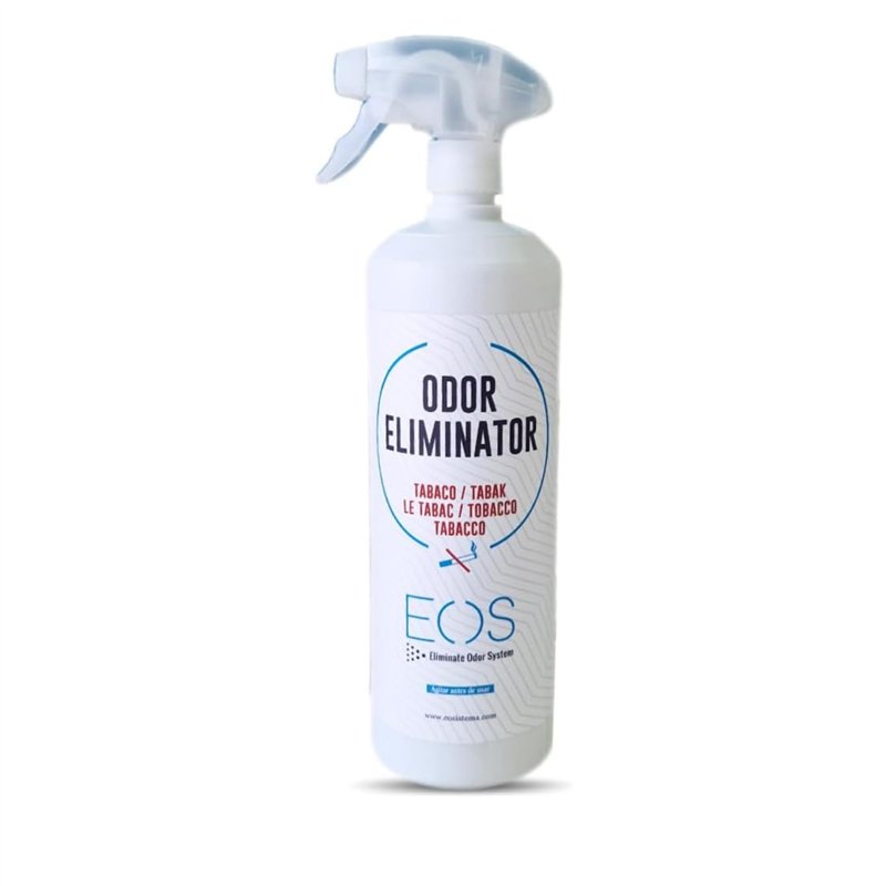 EOS (1 litre) Élimine l'odeur du tabac, de la fumée instantanément. Produit anti-tabac, neutralise les odeurs spécialisé dans l'