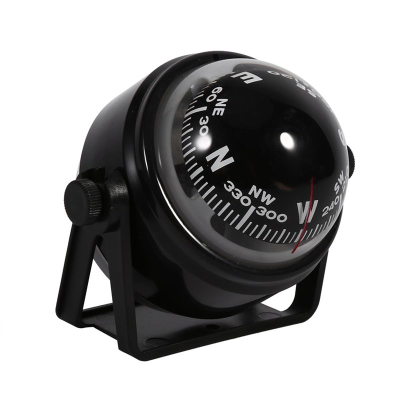 Image secondaire de Boussole Multifonction Réglable Compas de Navigation Voyage Support Tableau de Bord pour Voiture Mer Marin Bateaux (Couleur : No