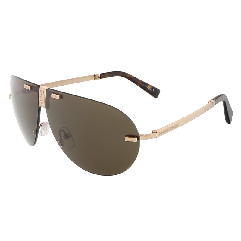Ermenegildo Zegna EZ0015 C65, Métallique/ivoire