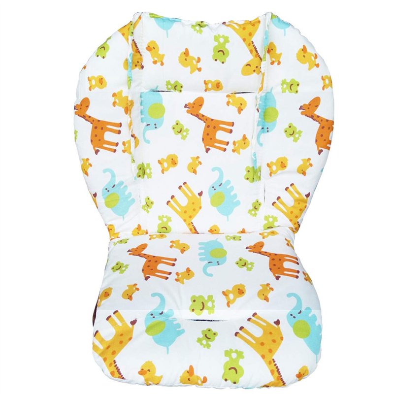 Coussin de protection mat pour poussette, voiture et chaise haute, matière respirante, motifs animaux, pour enfant