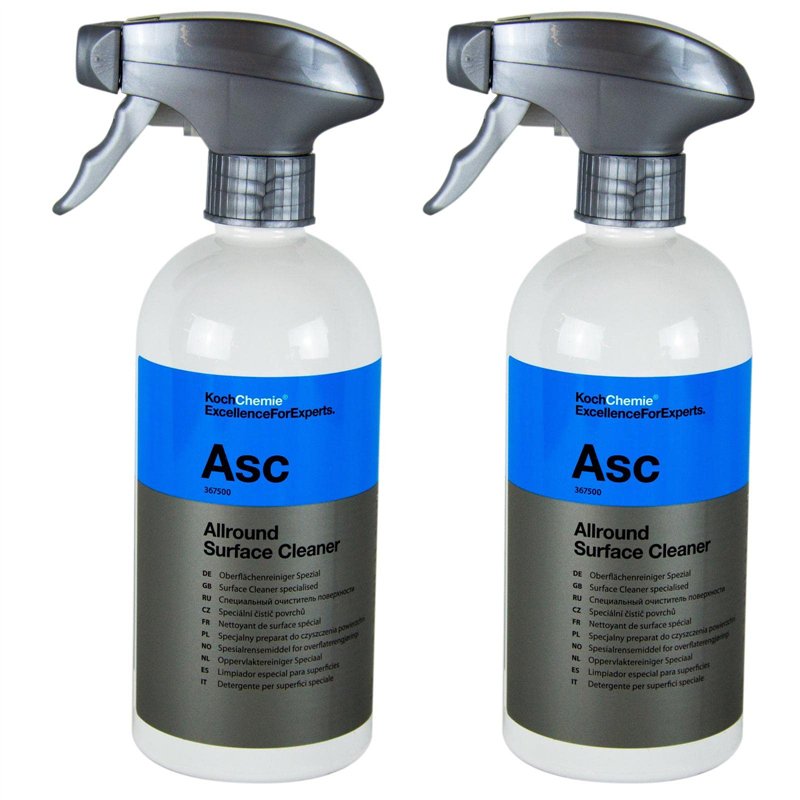 Koch Chemie Asc Allround Surface Cleaner Lot de 2 nettoyants de surface 500 ml