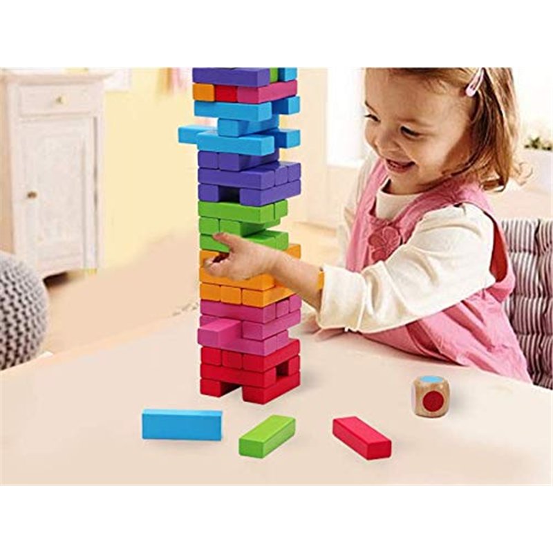 Image secondaire de Surplex Jeu d'empilage de Tour en Bois
