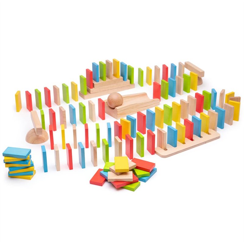 Bigjigs Toys Course de Dominos