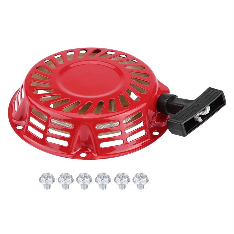 Démarrer l'extracteur Assemblage de Démarrage à Tirette Démarreur à Rappel Electrogène à Essence pour Génératrice à Essence 2KW 1
