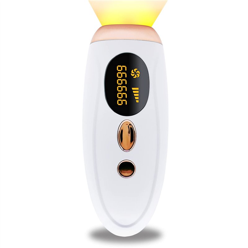 Dispositif portatif d'épilation et de rajeunissement de la peau par IPL - Épilation au laser permanente pour utilisation à domicile