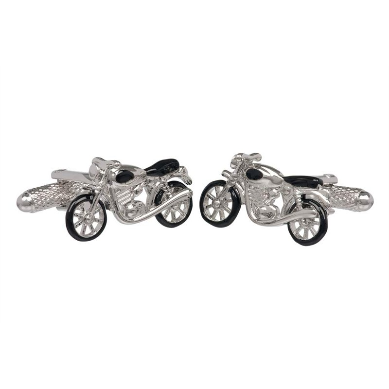 Onyx - Art Boutons de manchettes Design moto Coffret cadeau Onyx Art