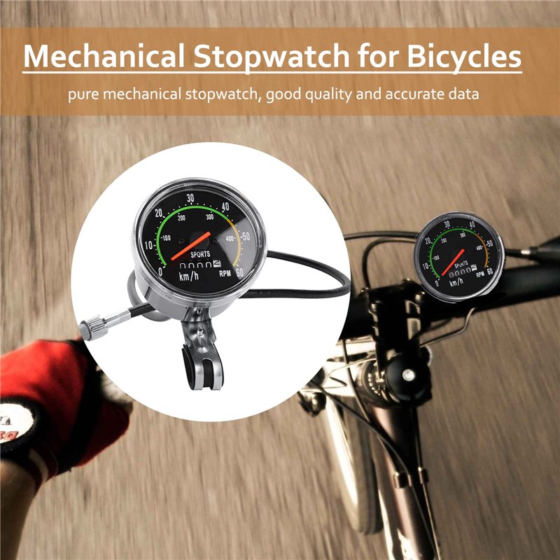 Image secondaire de Acogedor Un Compteur de Vitesse Mécanique Vélo Les Vélos de 26/27.5/28/29 Pouces