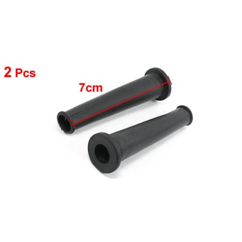 Image secondaire de sourcing map 2pcs Manchon Cordon Protecteur Fil d'alimentation démarrage Sortie de Machine Gaine Passe-câble Passe-fil 7 cm en P