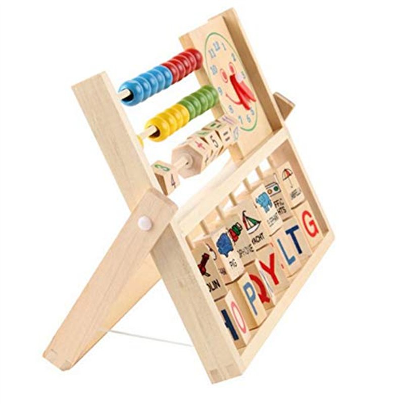 Image secondaire de OFKPO Boulier d'apprentissage en Bois, Jouet Montessori 5 Ans Boulier Montessori pour Enfants