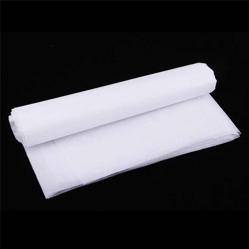 Image secondaire de Fenteer Toile Thermocollant Blanc entoilage Coton Rigide pour Renfort Sac au Metre Largeur 100 cm - 2 mètres