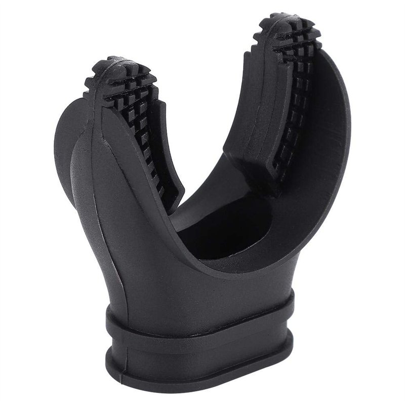 Image secondaire de Accessoires pour Détendeur,Silicone Scuba Dive Snorkel Bite Bouthpiece Snorkeling Mouth Piece Diving Equipment Accessory Noir,Em