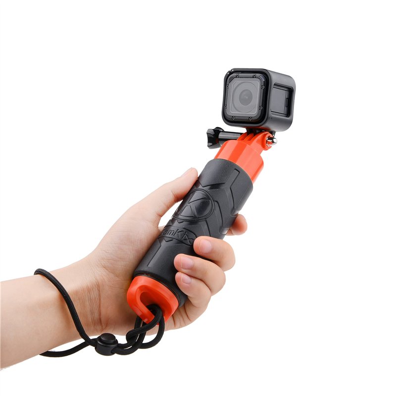 Poignée Flottante Premium pour GoPro/DJI Osmo Action par CamKix/Flotteur à Prise en Main pour GoPro Hero 10, 9, 8, 7, 6, 5, 4, 3