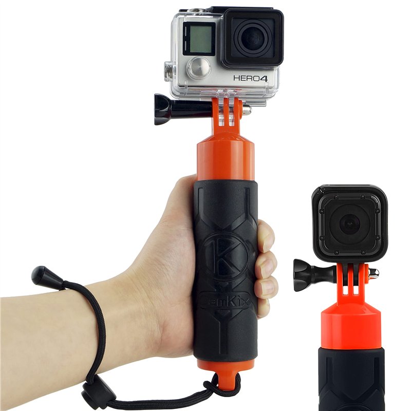 Image secondaire de Poignée Flottante Premium pour GoPro/DJI Osmo Action par CamKix/Flotteur à Prise en Main pour GoPro Hero 10, 9, 8, 7, 6, 5, 4, 3