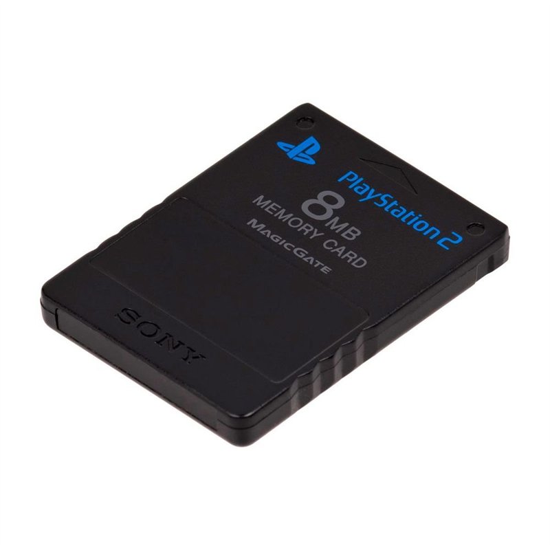 Image secondaire de Carte Mémoire noire 8 Mo pour Playstation 2