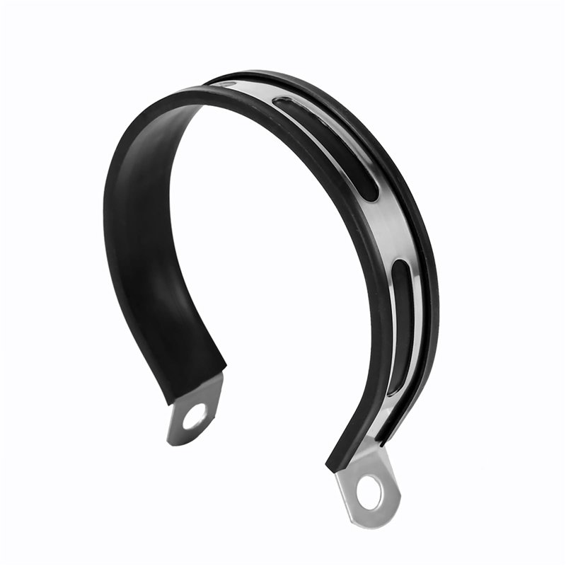 Silencieux d'échappement Universel Support de Tuyau Silencieux Universel Support de Fixation de Suspension Demi-cercle silencieu