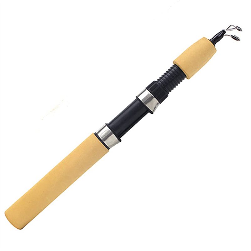 Image secondaire de ANCLLO Canne à Pêche Télescopique Portable 100 cm - Pour Rivière, Crevettes, Carpe - Pêche d'Hiver 1 m