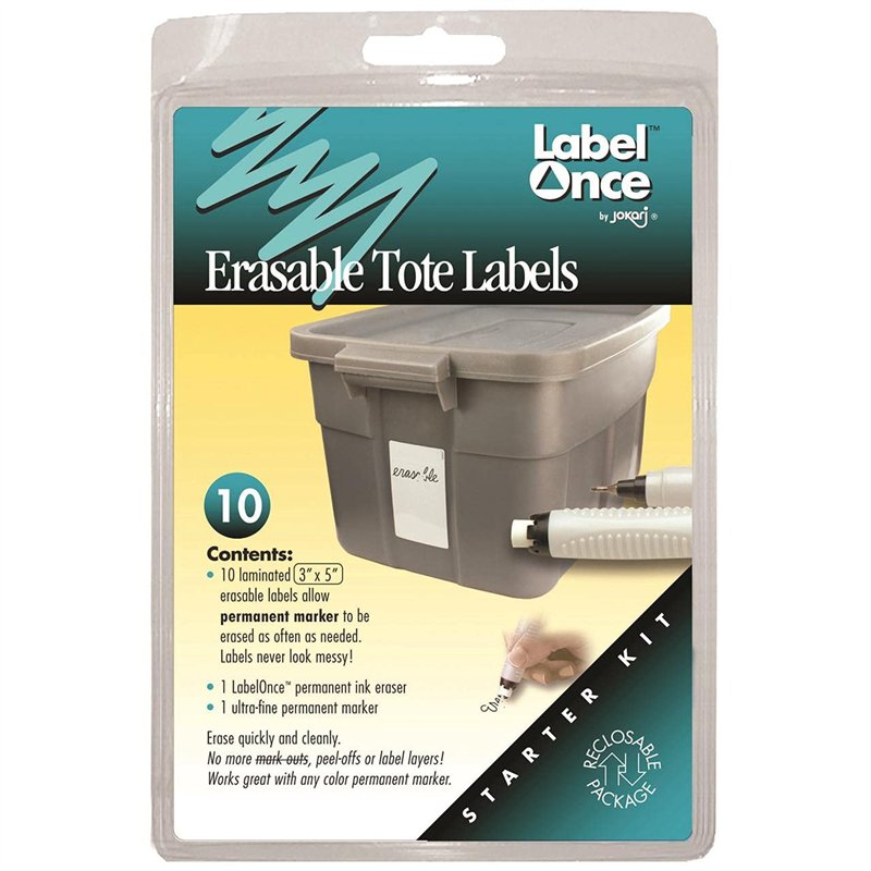 Image secondaire de Jokari-Unis 48121 effa-ables fourre -tiquettes Starter Kit-10 -tiquettes