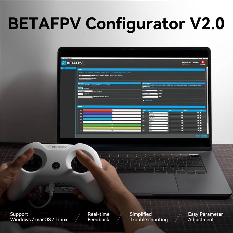 Image secondaire de BETAFPV Frsky LiteRadio 2 SE Télécommande Radio, Soutenu BETAFPV Configurateur V2, Mise à Jour du Micrologiciel, Simulateur FPV,