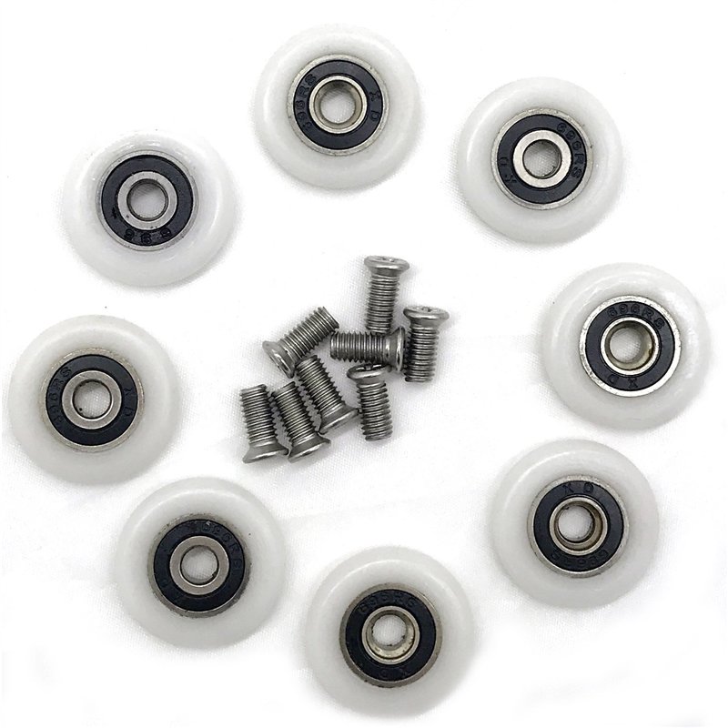 8 galets de porte de douche de (23mmM5screw)