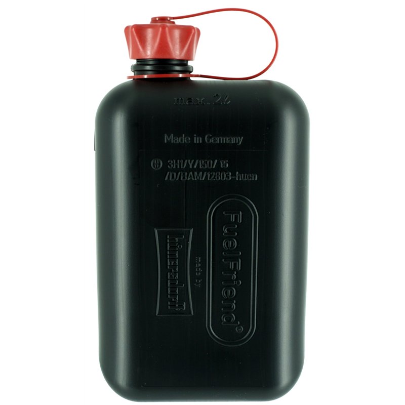 Image secondaire de FuelFriend®-BIG max. 2,0 litres + bec PREMIUM flexible - jerrycan avec homologation UN - parfait pour les motos, les voitures et