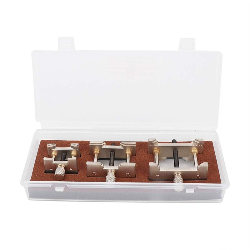 Qiterr 【?â????】 3pcs/Set Support de Mouvement de Montre, Mouvement de Montre en métal Support de Base Fixe Accessoires d'horloge