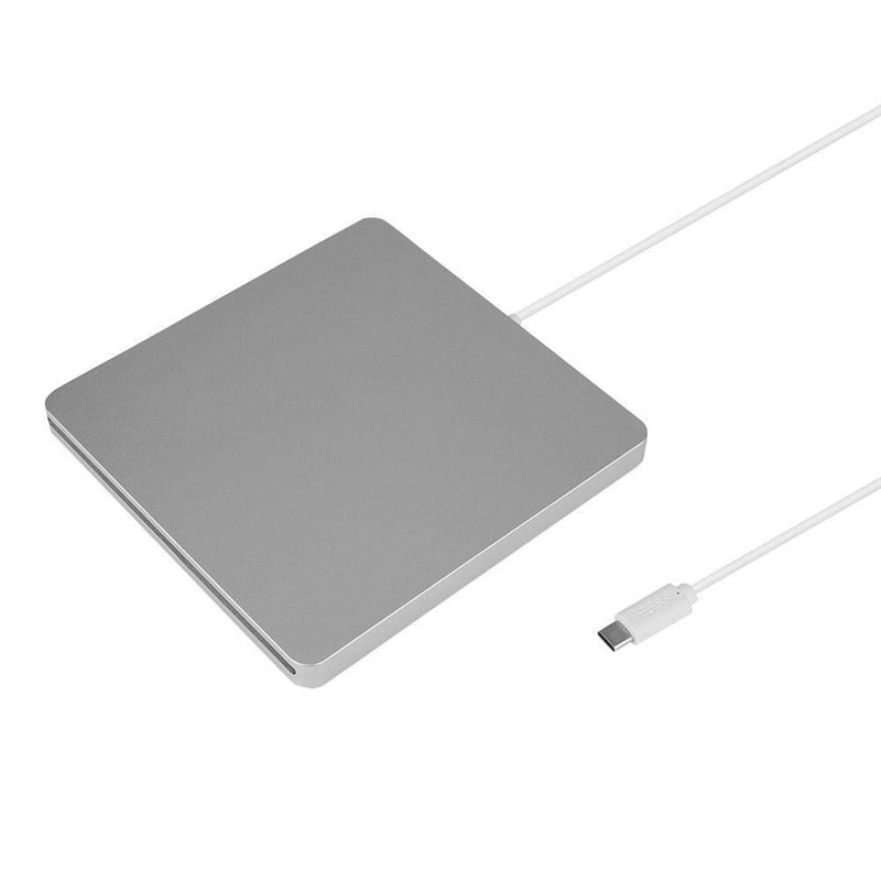 KSTE Lecteur DVD Externe, Type C Portable Graveur DVD Externe Silencieux Slot Combustion d'un Bouton en Charge du brûleur Extern