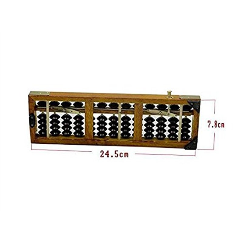Image secondaire de Boulier chinois en bois - outil de calcul