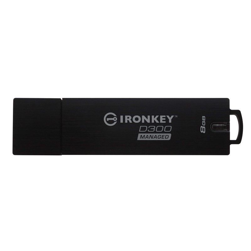 Kingston Technology IronKey D300 Lecteur USB Flash 64 Go USB Type-A 3.2 Gen 1 (3.1 Gen 1) Noir