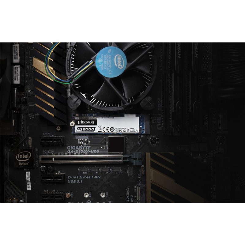 Image secondaire de Kingston Technology A2000 M.2 1000 Go PCI Express 3.0 3D NAND NVMe